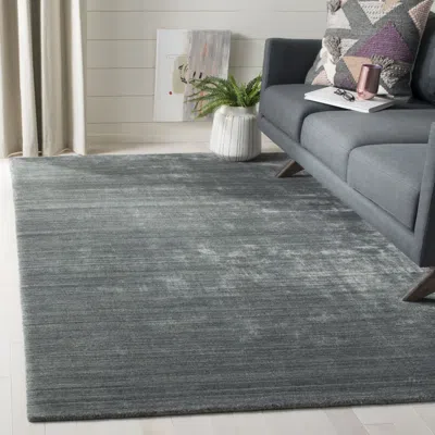 Safavieh Mirage Hand Made Area Rug, Grey Solid / Tonal Style Non-shedding In Gray