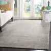 Safavieh Mirage Hand Made Area Rug, Grey Solid / Tonal Style Non-shedding In Gray