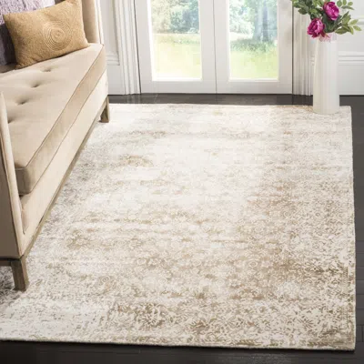 Safavieh Mirage Hand Made Area Rug, Ivory / Beige Traditional Style Non-shedding In Neutral