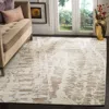Safavieh Mirage Hand Made Area Rug, Ivory / Brown Contemporary Style Non-shedding In Neutral