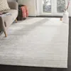 Safavieh Mirage Hand Made Area Rug, Silver Solid / Tonal Style Non-shedding In Gray