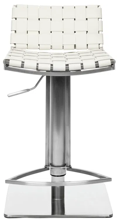 Safavieh Mitchell Barstool In White