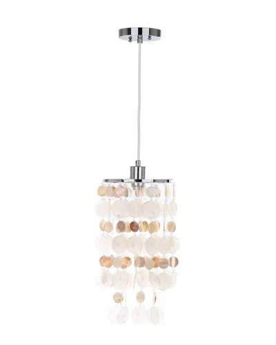 Safavieh Modern Capiz T 9in Pendant In Neutral