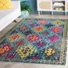 Safavieh Monaco Machine Made Area Rug, Blue / Multi Bohemian Style Easy Care In Multi
