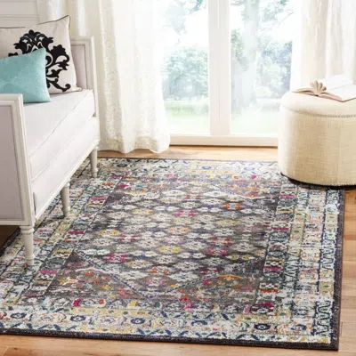Safavieh Monaco Machine Made Area Rug, Brown / Grey Traditional Style Easy Care