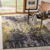 Safavieh Monaco Machine Made Area Rug, Grey / Multi Contemporary Style Easy Care In Gray