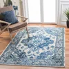 Safavieh Monaco Machine Made Area Rug, Ivory / Blue Traditional Style Easy Care In Blue