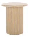 Safavieh Monka Round End Table In Brown