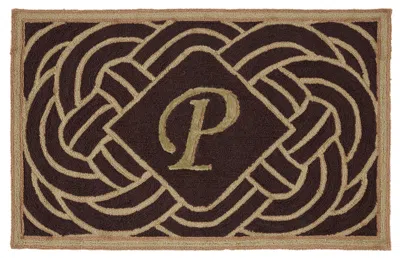 Safavieh Monogram Collection Rug In Brown