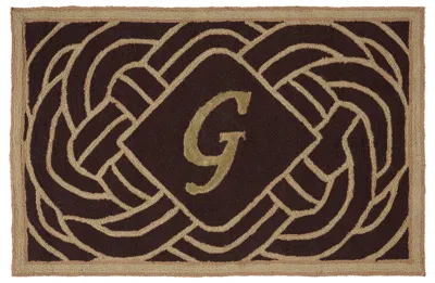Safavieh Monogram Collection Rug In Brown