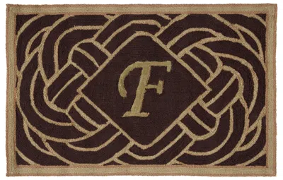Safavieh Monogram Collection Rug In Brown