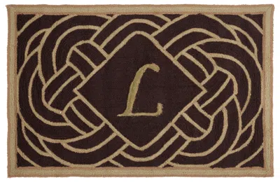Safavieh Monogram Collection Rug In Brown