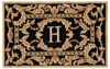 Safavieh Monogram Hand Made Area Rug, Black Traditional Style Non-shedding In Black