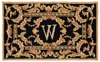 Safavieh Monogram Hand Made Area Rug, Black Traditional Style Non-shedding In Black