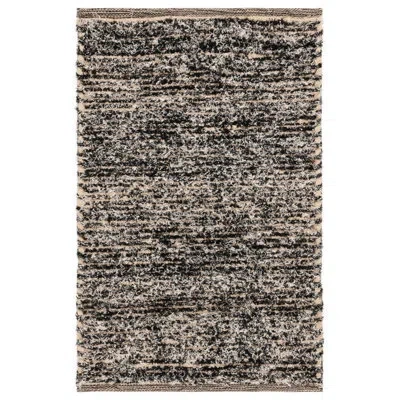 Safavieh Montauk 537 Hand Woven Cotton No Pattern Rug In Black