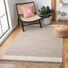 Safavieh Montauk Hand Made Area Rug, Beige / Blue Bohemian Style Non-shedding In Gray