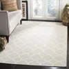 Safavieh Montauk Hand Made Area Rug, Beige / Ivory Contemporary Style Non-shedding In Gray
