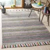 Safavieh Montauk Hand Made Area Rug, Black / Multi Bohemian Style Non-shedding In Multi