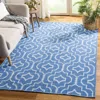 Safavieh Montauk Hand Made Area Rug, Blue / Ivory Contemporary Style Non-shedding In Blue