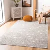 Safavieh Montauk Hand Made Area Rug, Charcoal / Ivory Contemporary Style Non-shedding In Gray