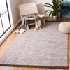 Safavieh Montauk Hand Made Area Rug, Charcoal Solid / Tonal Style Non-shedding In Gray