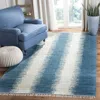 Safavieh Montauk Hand Made Area Rug, Dark Blue Contemporary Style Non-shedding In Blue