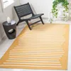 Safavieh Montauk Hand Made Area Rug, Gold / Ivory Contemporary Style Non-shedding In Yellow