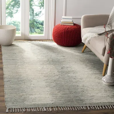 Safavieh Montauk Hand Made Area Rug, Grey Bohemian Style Non-shedding In Gray