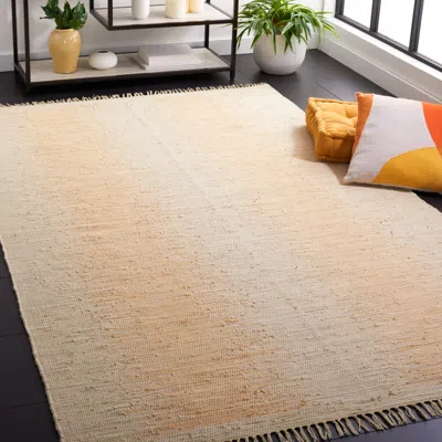 Safavieh Montauk Hand Made Area Rug, Ivory Bohemian Style Non-shedding In Neutral