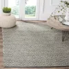 Safavieh Montauk Hand Made Area Rug, Ivory / Dark Grey Contemporary Style Non-shedding In Gray