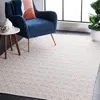 Safavieh Montauk Hand Made Area Rug, Ivory / Grey Contemporary Style Non-shedding In Gray