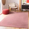 Safavieh Montauk Hand Made Area Rug, Ivory / Red Contemporary Style Non-shedding In Red