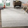 Safavieh Montauk Hand Made Area Rug, Light Grey / Ivory Contemporary Style Non-shedding In Gray