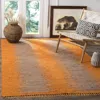 Safavieh Montauk Hand Made Area Rug, Orange Bohemian Style Non-shedding In Orange