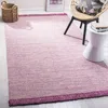 Safavieh Montauk Hand Made Area Rug, Pink Modern Style Non-shedding In Pink