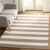 Safavieh Montauk Hand Made Area Rug, Sand / Ivory Contemporary Style Non-shedding In Neutral