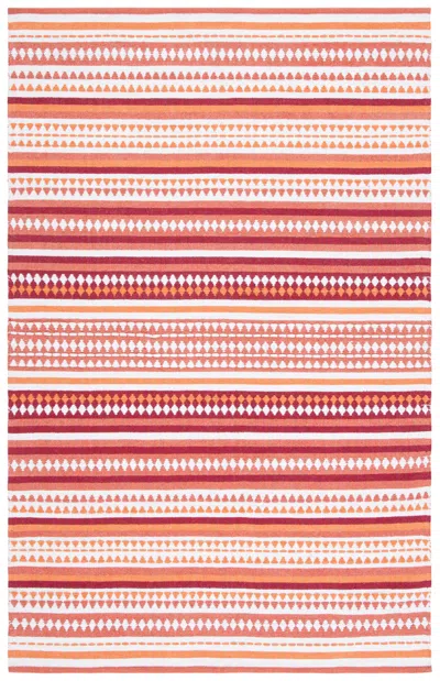 Safavieh Montauk Handwoven Rug In Red