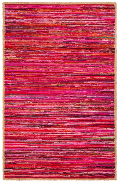 Safavieh Montauk Handwoven Rug In Red