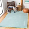 Safavieh Montauk Machine Made Area Rug, Aqua / Blue Solid / Tonal Style Easy Care In Green