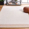 Safavieh Montauk Machine Made Area Rug, Beige / Ivory Contemporary Style Easy Care In White