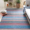 Safavieh Montauk Machine Made Area Rug, Blue / Orange Bohemian Style Easy Care In Multi
