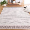 Safavieh Montauk Machine Made Area Rug, Brown / Ivory Contemporary Style Easy Care In Neutral