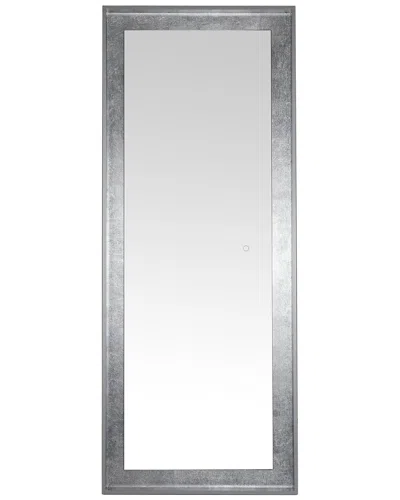 Safavieh Montauk Silver Led Mirror With Dimmable Touch Switch