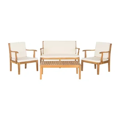 Safavieh Montclair 10-pc. Conversation Set Cushioned In White