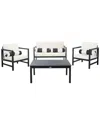 Safavieh Montez 4pc Set In Black