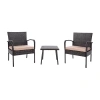 Safavieh Moore 3 Piece Bistro Set 3-pc. Bistro Set In Brown