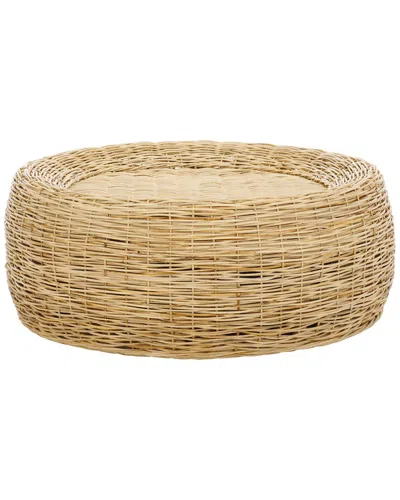 Safavieh Mordekai Round Coffee Table In Brown