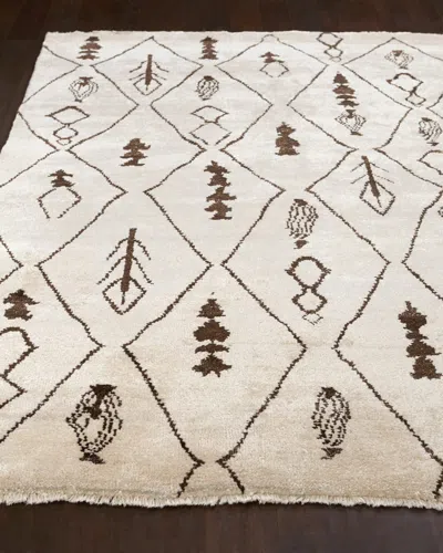Safavieh Moroccan Sand Rug, 8' X 10' In Beige/brown