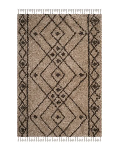 Safavieh Moroccan Shag Rug In Brown