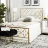 Safavieh Morris Lattice Metal Bed